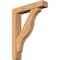 Ekena Millwork Funston Block Smooth Bracket w/ Offset Brace, Western Red Cedar, 5 1/2"W x 26"D x 34"H BKT0604X26X34FST05SWR - alternate 1